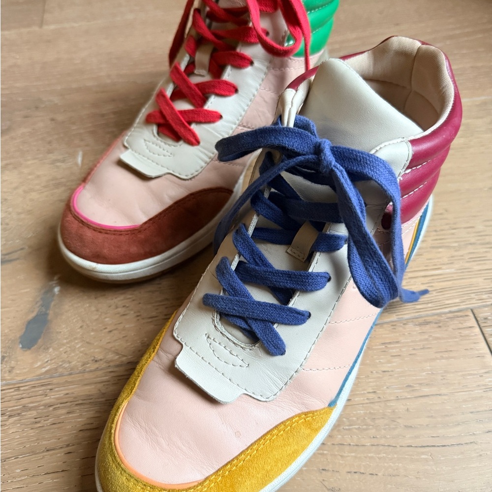 Charlotte Stone Multicolor High-Top Sneakers
